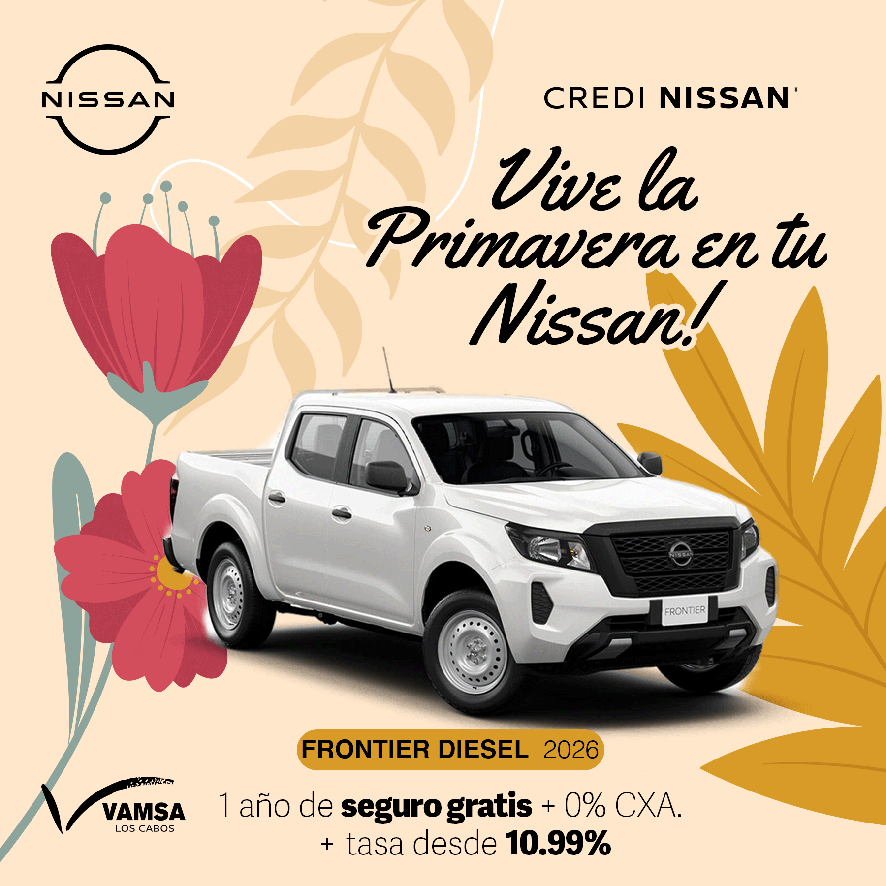 Promocion Enero 2024 Nissan Frontier V6